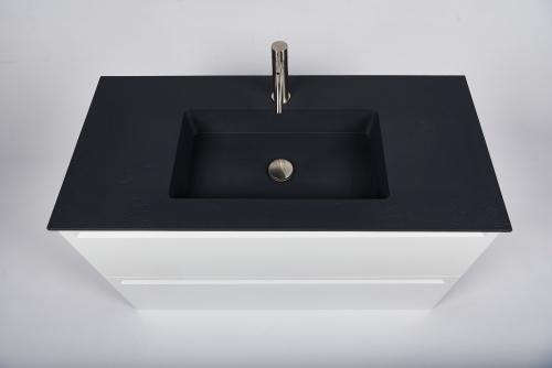 Раковина-столешница Acquabella INTEGRA SF SLATE 100 NEGRO фото 3